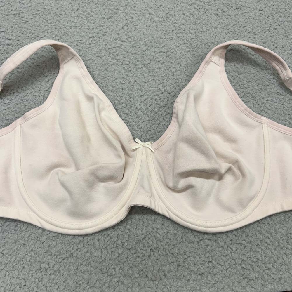 Fruit of The Loom Bra 46C Underwire FT813 Beyond Soft Cotton Unlined Underwire