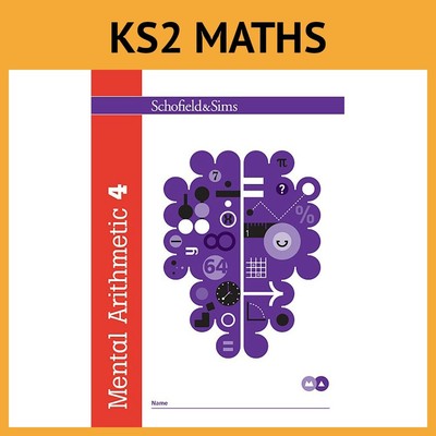 Mental Arithmetic Book 4 Ages 7-11 Schofield & Sims KS2 with Answers NEW