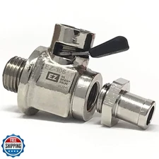 EZ-106(14mm-1.5) EZ Oil Drain Valve with removable Hose End Combo