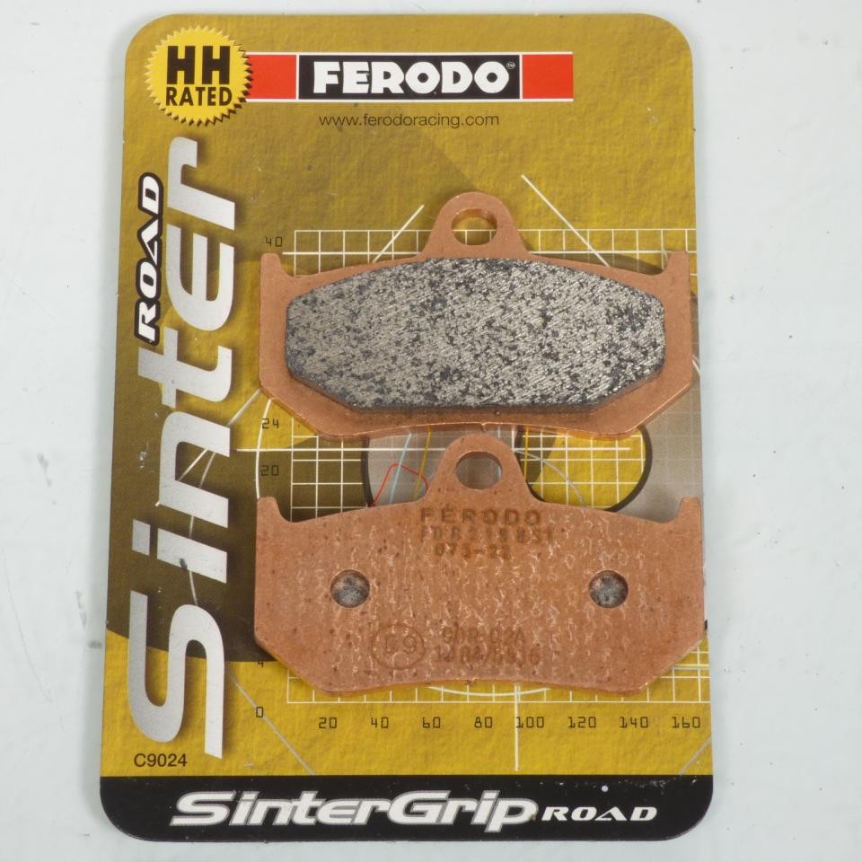 Plaquette de frein moto Ferodo arrière MV Agusta 800 F3 2014 2015 2016 2017