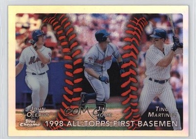 1999 Chrome All-Topps Refractor Jim Thome Tino Martinez John Olerud HOF 0e28