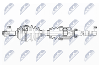 Nty Antriebswelle NPW-PE-045 FüR CitroËN Peugeot
