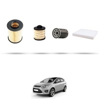 Hoffcar Wartungsset - 4 Filter FüR Ford C-Max II 2.0 Tdci 125Kw Ab 2015