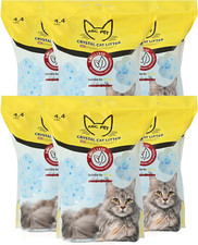 Cat Litter Crystals No Clumping Odor Control Kitty Litter Non-Clumping No Scoopi