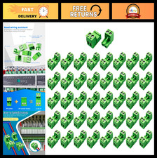 40Pcs 2 Pin Screw Terminal Block Connectors  Phoenix Plugs - 5.08mm Pitch DIY P