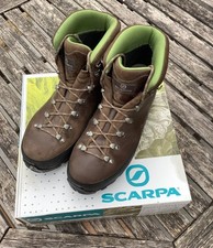 Scarpa Trek GTX brown Goretex hiking boots size 11