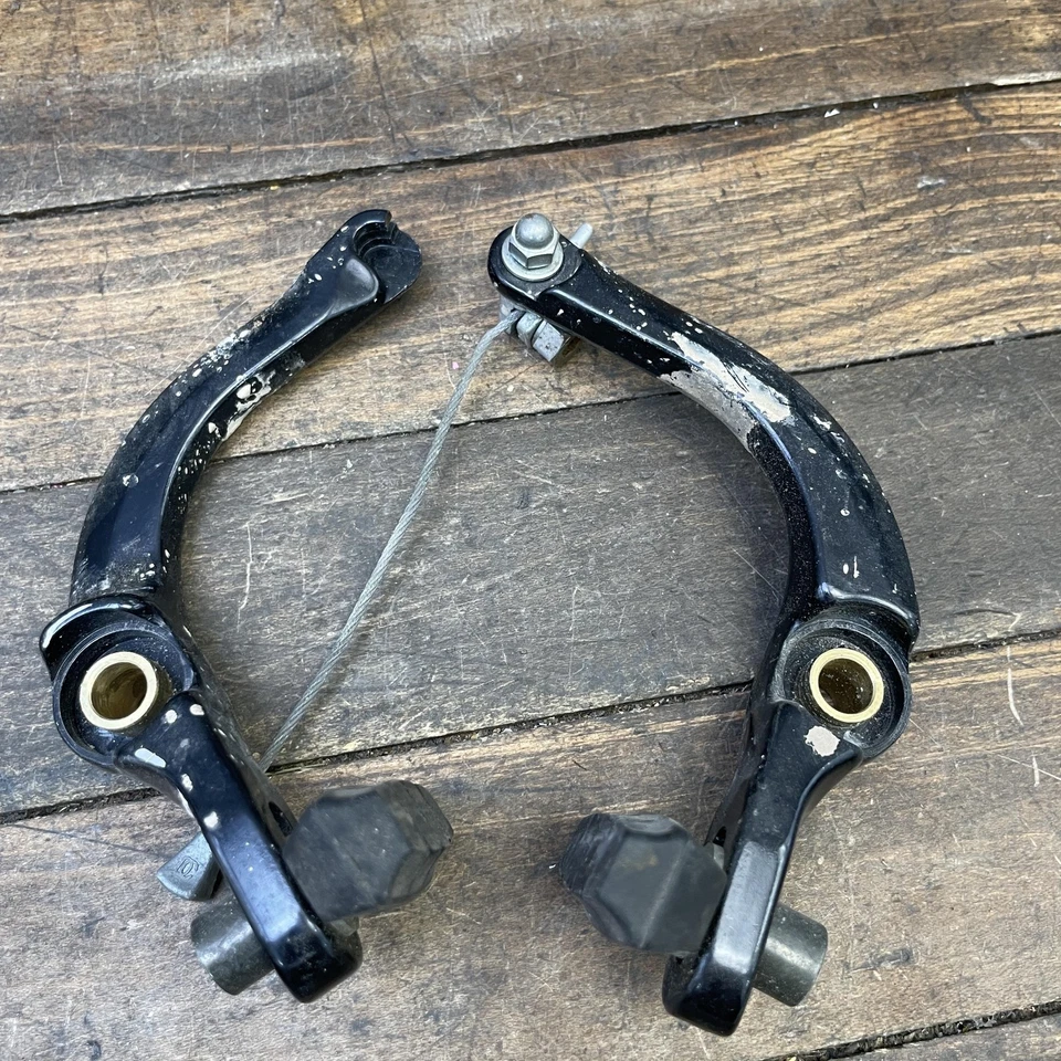 Vintage Dia-Compe 993 U-Brake Set 1988 Old School BMX MTB Japan Arms Pads Hanger - Image 3 of 4