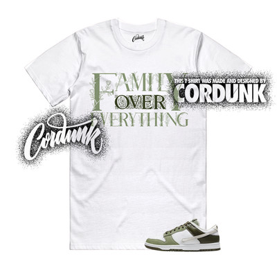 Dunk Oil Green Cargo Khaki Light Bone Olive Low T Shirt Match FAM