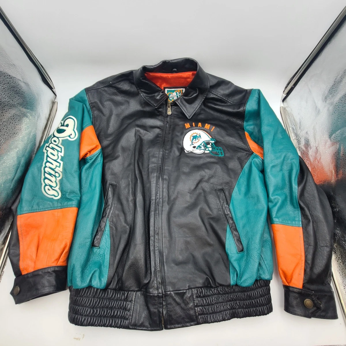 carl banks leather jacket products for sale | eBay