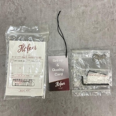 ヘフナー　エレキベース　HCT-GLXB-BL　ショートスケール　ハードケース Hefner Electric Bass Hct-Glxb-Bl Short Scale Hard Case | eBay