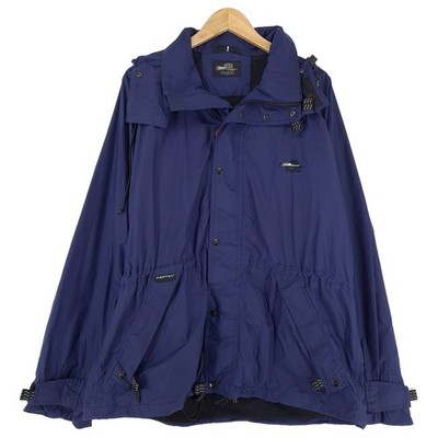 Haglofs Vintage Parka Jacke Blau Wasserabweisend Outdoor Rc6 Größe M