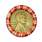 Vintage 1919-S/1925 Wheat Small Cent Ends Roll Estate