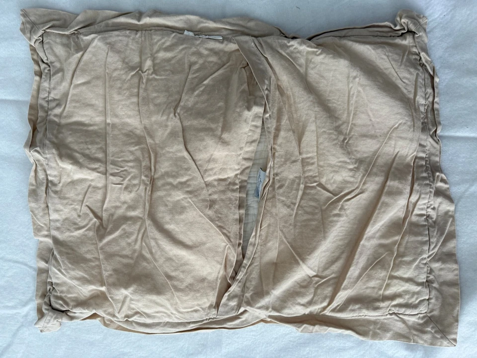 SIMPLY SHABBY CHIC Verde Algodón Lino Rosebud Estampado Floral Estándar Almohada Falsa Foto 2 de 4