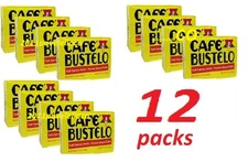 12 Coffee Bustelo Cafe expresso Ground  10 oz each Sealed Brick Cappucino
