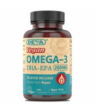 Deva Vegan Omega-3 DHA-EPA (Delayed Release) ...