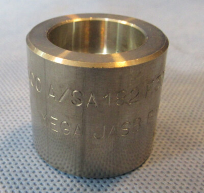 New 1/2'' Socket-Weld SW Coupling A182 Stainless Steel SS F304 Class 3000