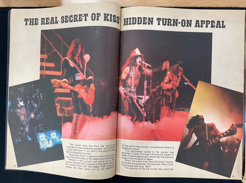 Vintage 1978 Teen Favorites Magazine Presents KISS No. 1 & other Memorabilia - Picture 5 of 8