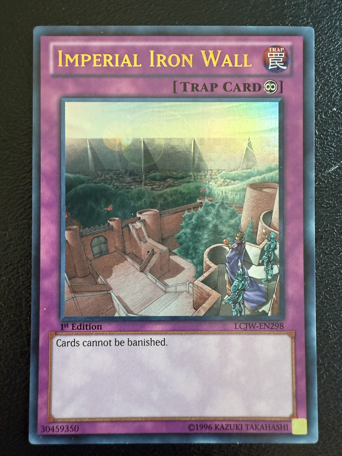 Yu-Gi-Oh LCJW-EN298 Imperial Iron Wall 1st Edition Legendary Collection Joey's World