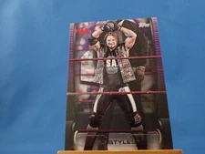 AJ Styles Topps WWE Undisputed 2021 Purple /99