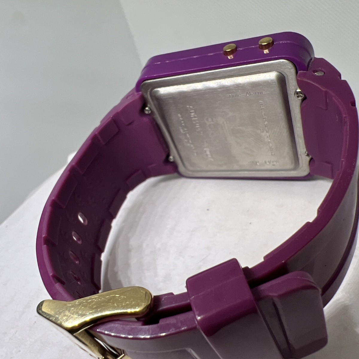 Adidas ADH4042 New Battery Calculator Watch Purple Working 40MM 7.5\
