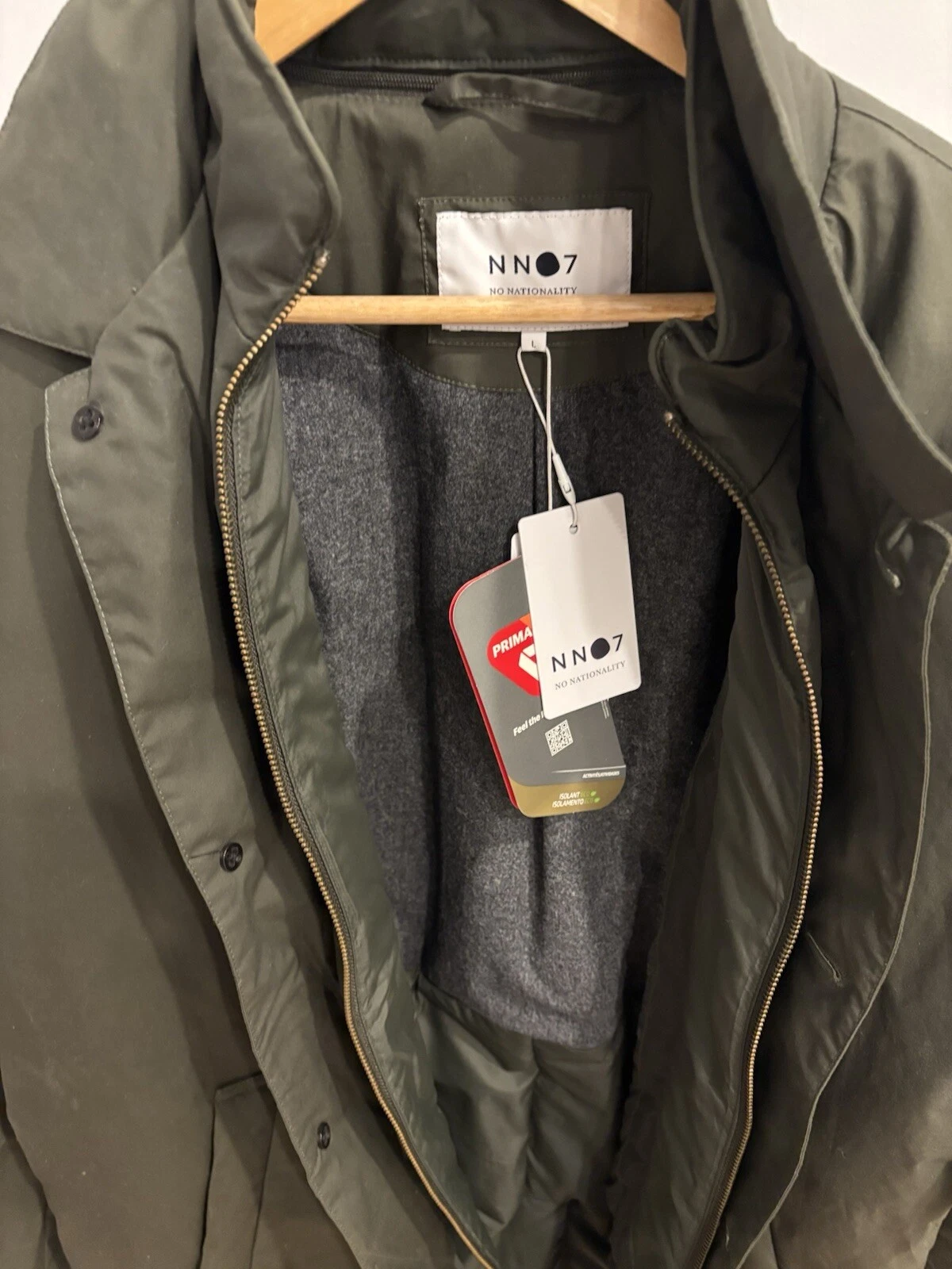 NN07 Blake Waterproof Lined Trench Coat Large image 4