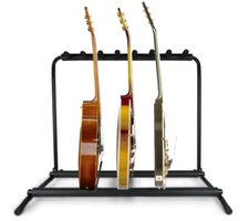 Pyle Guitar Stand, Multi-Instrument Floorstand Guitar Rack Holder