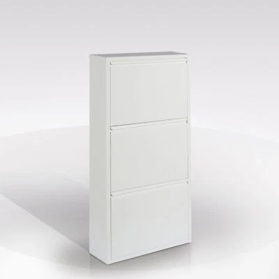 I.M.T.IND. MECC. TRISSINESE SRL SCARPIERA 3 RIBALTE MOD. BERRY CM 50X15 H.103 IN METALLO BIANCO