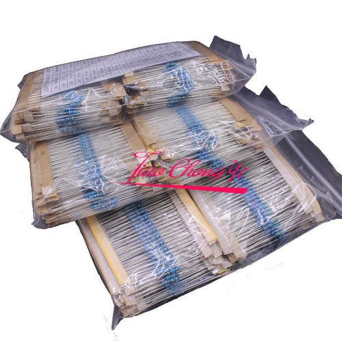 64 values 1280pcs 1 ohm - 10M ohm 1/4W Metal Film Resistors Assortment Kit - Picture 5 of 5