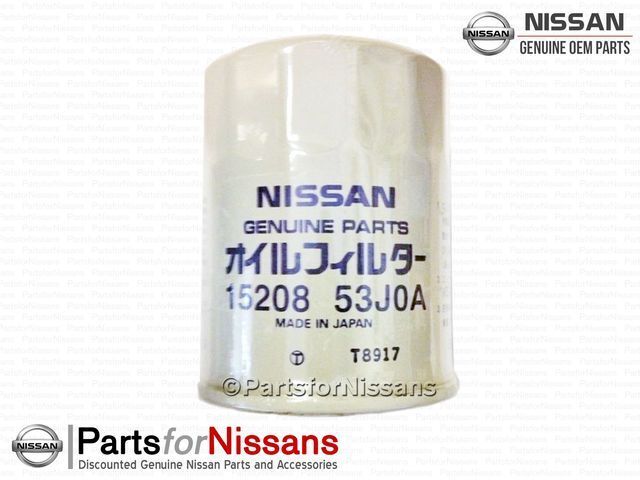Genuine Nissan S13 SR20DET Oil filter 15208-53J0A