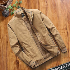 Fleece Jackets Mens Pilot Jacket Male Baseball Hip Hop Coats Mens Clothing