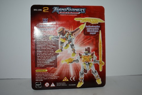 Hasbro Transformers Universe Robot in Disguise Terrorcon Doom-Lock 2005 MOC - Picture 3 of 4