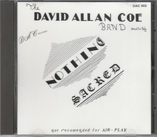 David Allan Coe - Nothing Sacred X - Rated Songs CD allen Sealed