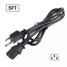 5ft AC Power Cord Cable For Dell UltraSharp 1908FP 1907FP T/C 19" LCD Monitor
