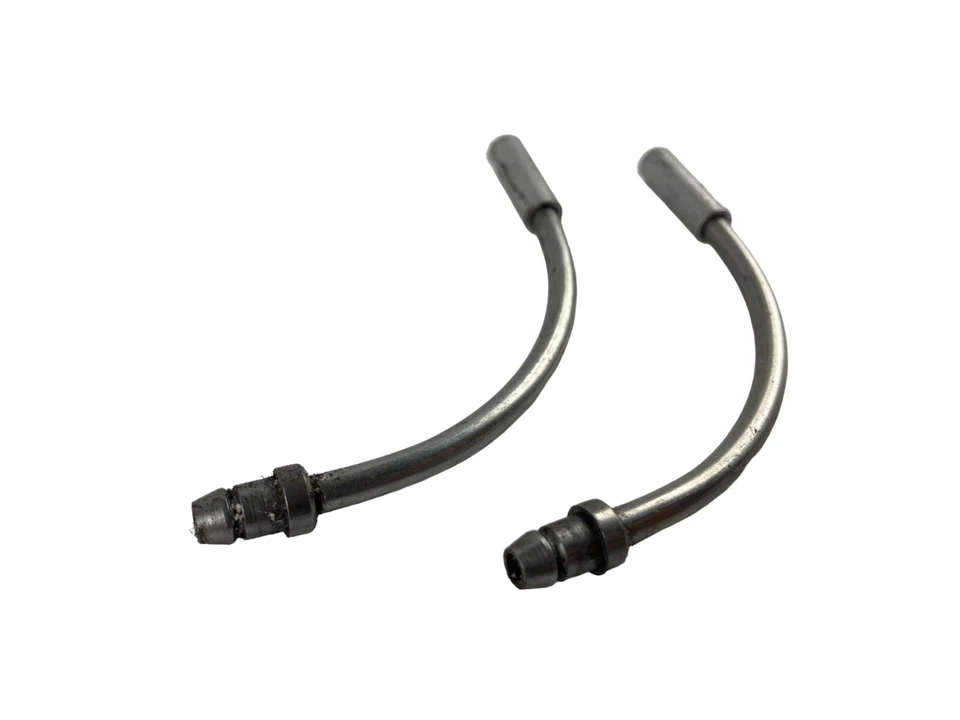 Führungsrohr V-Brake V-Bremse Vintage Kabelführung 2 Stück Silber - Bild 2 von 4