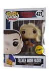 Funko Pop! Vinyl Stranger Things Eleven with Eggos Chase Limited #421 Box Damage