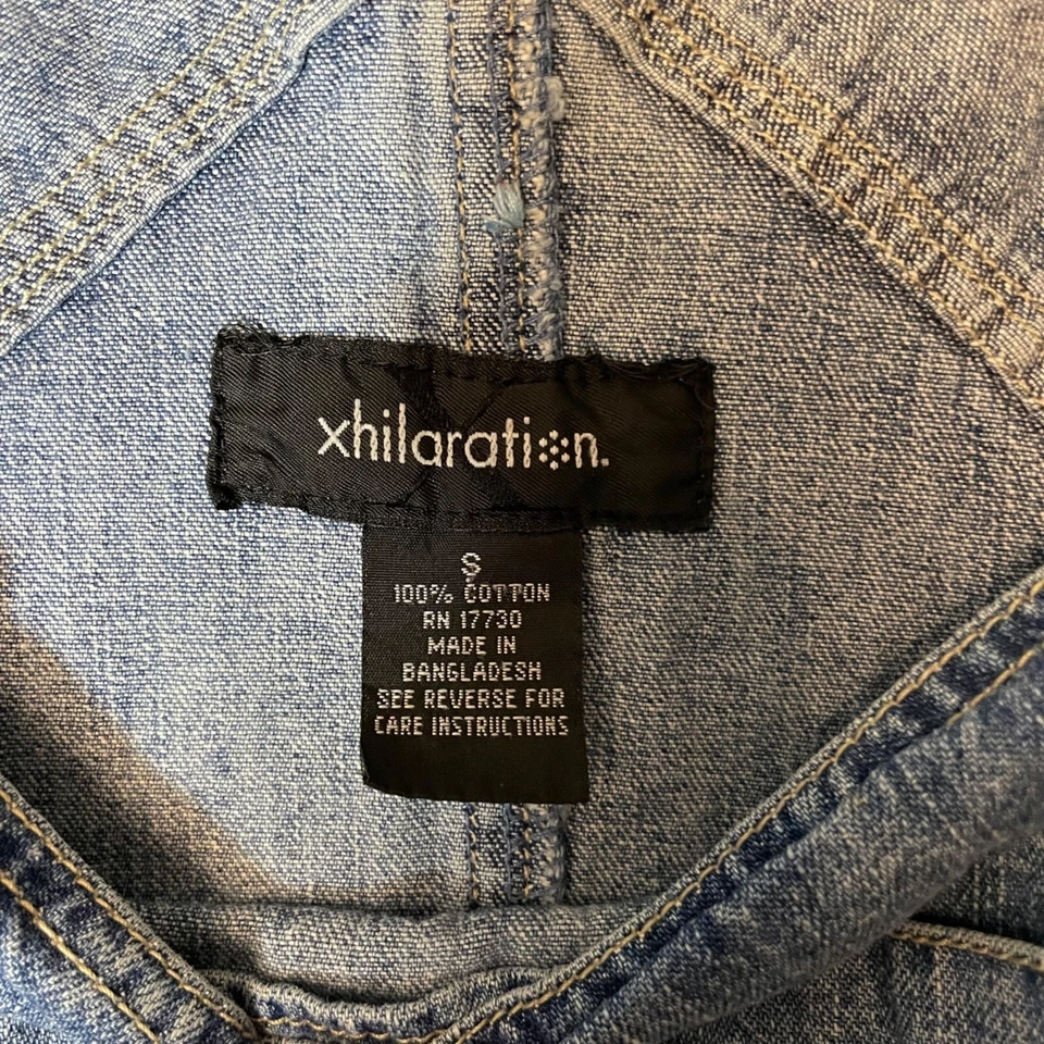 Mono corto de mezclilla Y2K Xhilaration de colección talla S Foto 2 de 4