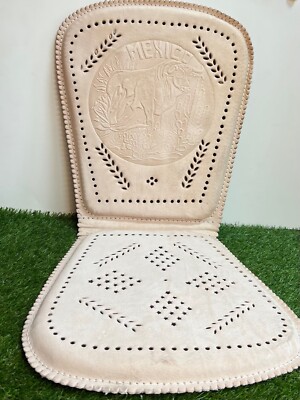 Wester Leather Car Seat Covers Horse/Bull/ Aztec Asiento de carro Piel Caballo/