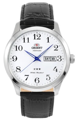 Orient Tristar Mens Contemporary  Classical Automatic Leather Watch RA-AB0004S