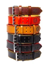 Riparo Genuine Leather Padded Dog Heavy Duty K-9 Adjustable XX-Large Collar