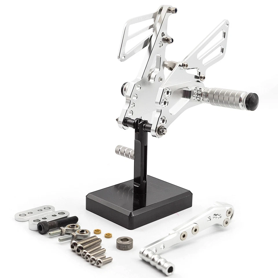 Para Suzuki GSXR600 GSXR750 2011-2024 2012 CNC reposapiés estriberas estriberas Foto 2 de 4