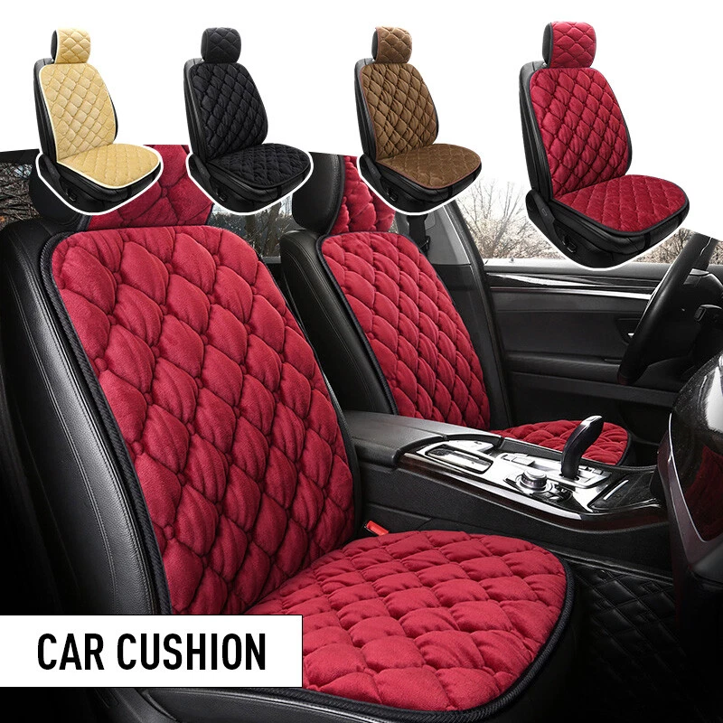 Car Seat Cover Front Rear Cushion Universal Winter Warm Seat Mat Accessories