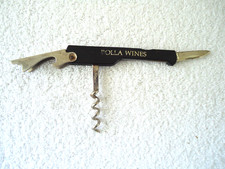 Vtg Made In Italy Farm " Bolla Wines " Wine Bottle Opener " GREAT COLLECTIBLE "