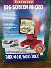 VTG Tasco Big Screen Micro 30x, 40x,60x,80x Tools of Discovery Big Display New