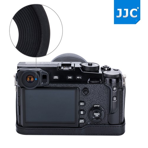 JJC 2 Silicone Eyecup Eyepiece Viewfinder for Fujifilm X-PRO2 Glass Wearing User - Picture 9 of 12