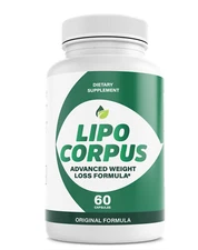 Lipo Corpus LipoCorpus Advanced Weight Loss Dietary Supplement 60 Capsules