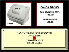 Canon image FORMULA DR-3060 Pass-Through Scanner (SCSI SCANNER)