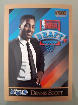 1990-91 SkyBox Dennis Scott Rookie #363 Orlando Magic NBA Basketball BR Lesen!
