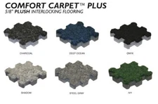 Interlocking Carpet Trade Show Interlocking Puzzle Tile Flooring