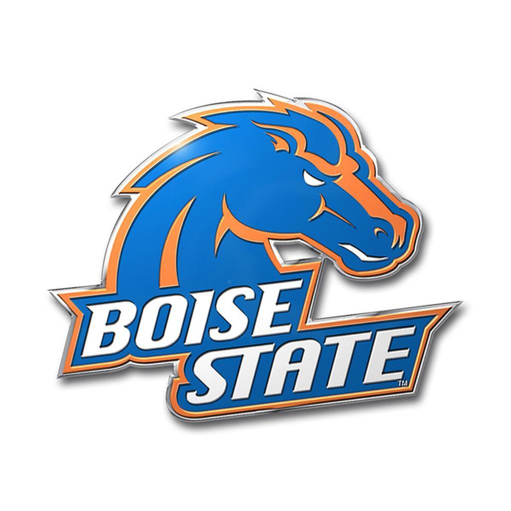 Boise State Broncos Die Cut Metal Auto Emblem [NEW] NCAA Car