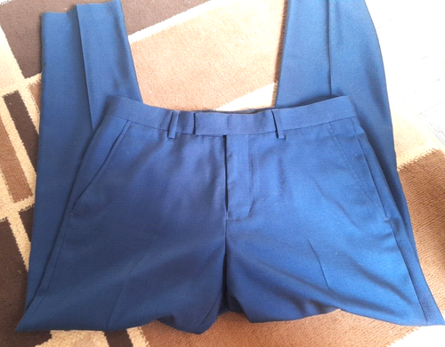 Men's formal suit trousers River Island Waist 30 inside leg short - Picture 2 of 5